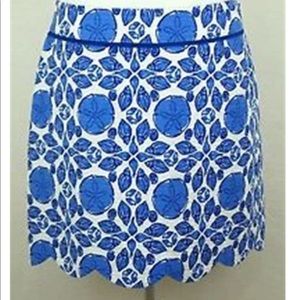 Vineyard Vines Scalloped Skirt Shell Tile Margo
